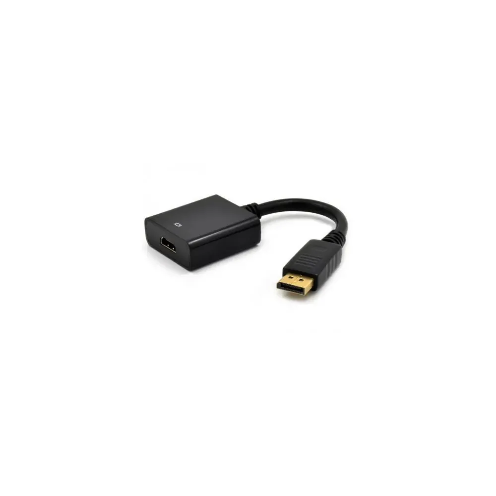 E-GREEN Adapter DisplayPort (M) - HDMI (F) crni