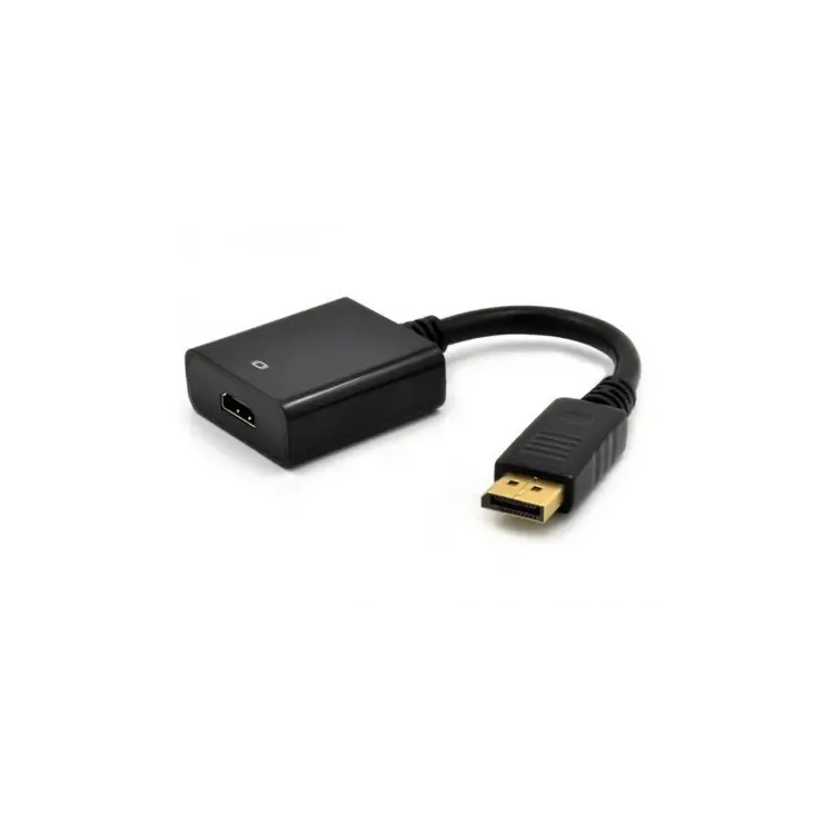 E-GREEN Adapter DisplayPort (M) - HDMI (F) crni