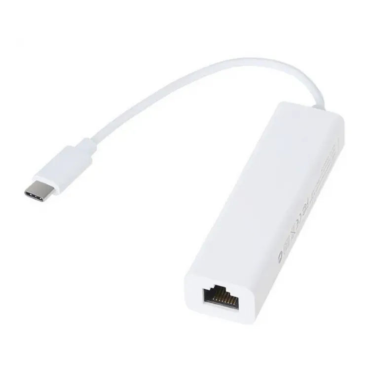 E-GREEN Mrežni adapter USB-C 3.1, 1x Gigabit Ethernet (1Gbps), USB-C (M) to RJ-45, plug & play, external