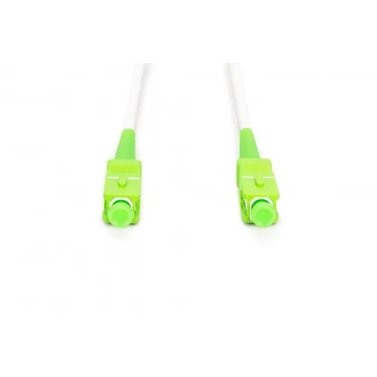 Digitus Fiber optic steel-armored patch cable, simplex, singlemode, SC/APC - SC/APC, 10 m