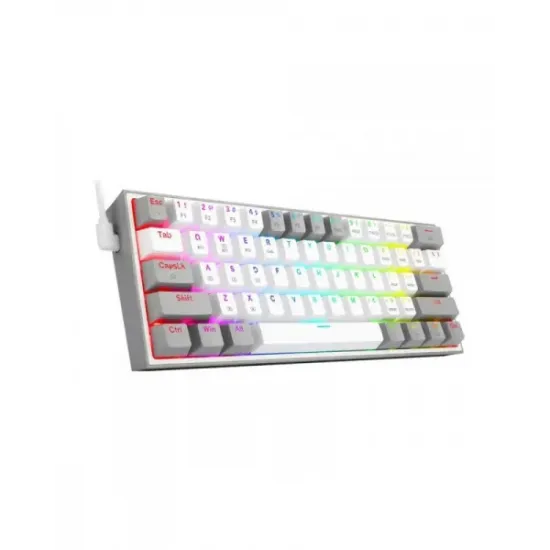 Redragon Tastatura Fizz Pro White/Grey K616 RGB Wireless/Wired Mechanical Gaming Keyboard