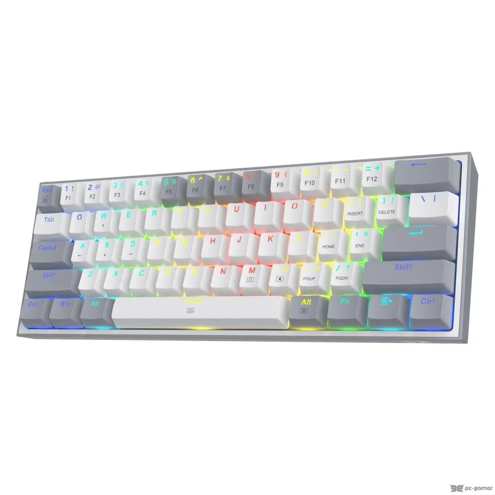 Redragon Tastatura Fizz RGB Gaming White