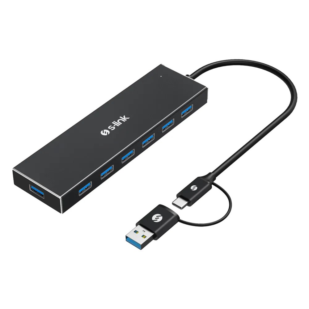 S-Link HUB SW-U317 USB 3.0 7 Port