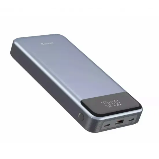 Swissten Power bank 30000 mAh FOR LAPTOPS 133W POWER DELIVERY GREY