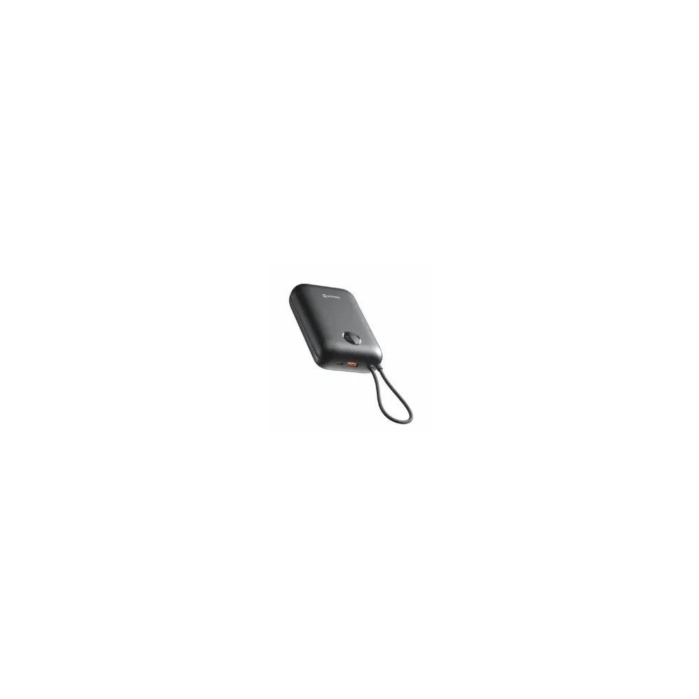 Swissten Power bank VOLTBOX 35W 30000 mAh with built-in cables USB-C, Lightning