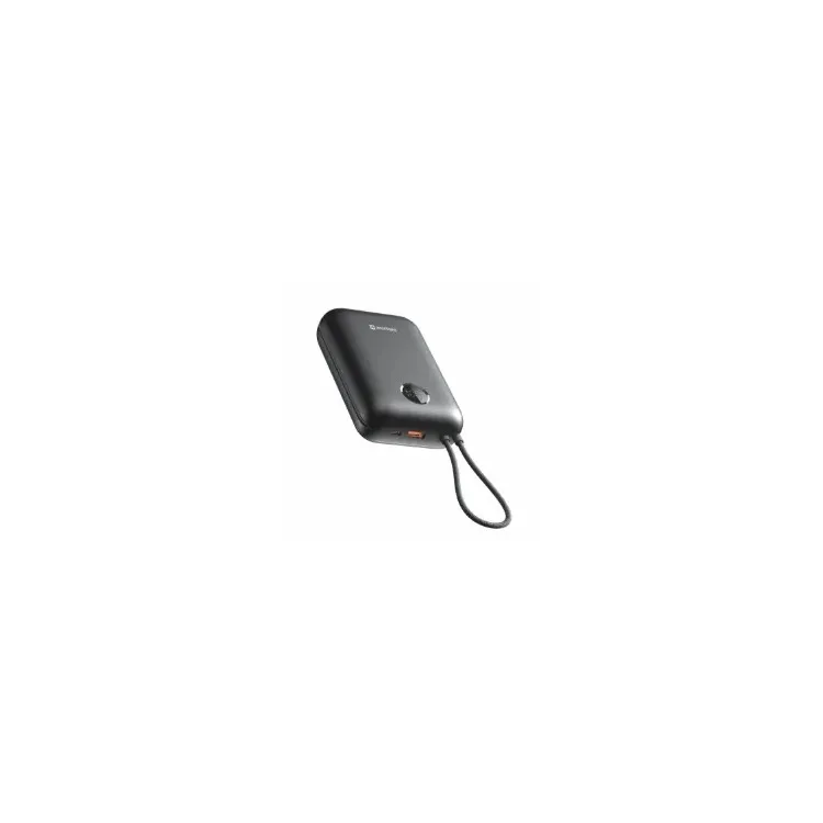 Swissten Power bank VOLTBOX 35W 30000 mAh with built-in cables USB-C, Lightning