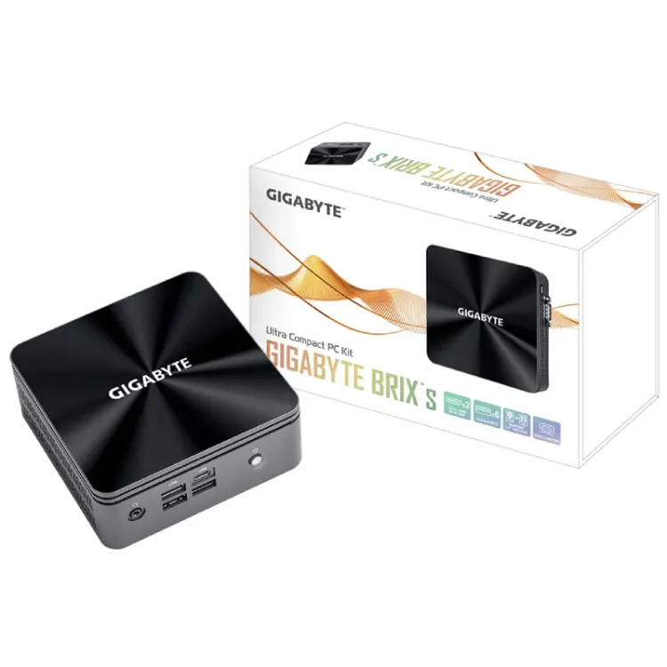 GB-BRI5H-10210(E) BRIX Mini PC Intel i5-10210U 1.6 GHz(4.20 GHz)