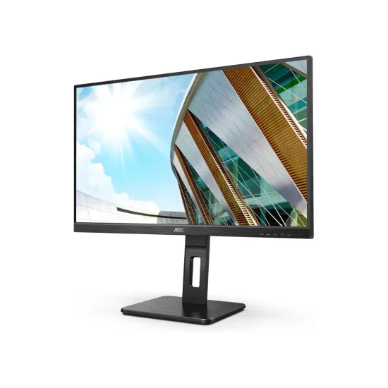 AOC LED IPS Monitor 27P2Q 27 , Full HD 1920x1080, 100Hz, 4 ms, VGA/DP/HDMI/DVI-D, USB, 2W x 2, HAS