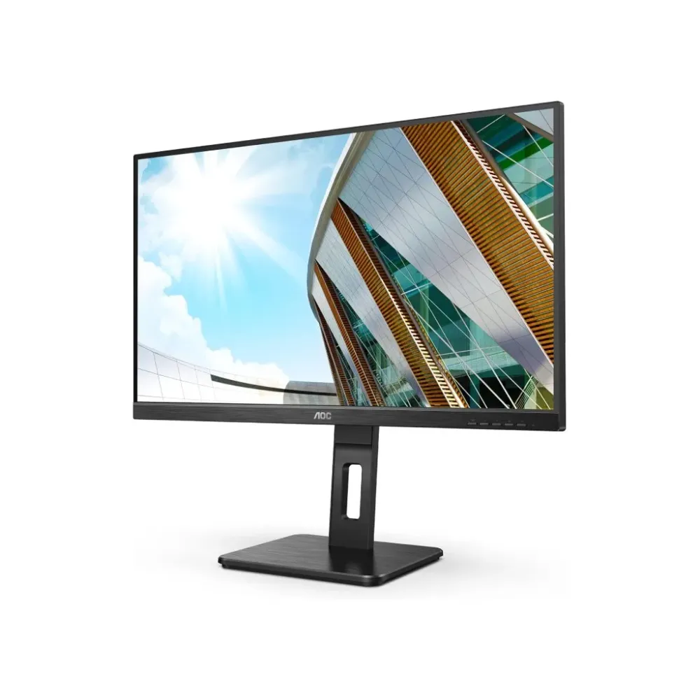 AOC LED IPS Monitor 27P2Q 27 , Full HD 1920x1080, 100Hz, 4 ms, VGA/DP/HDMI/DVI-D, USB, 2W x 2, HAS