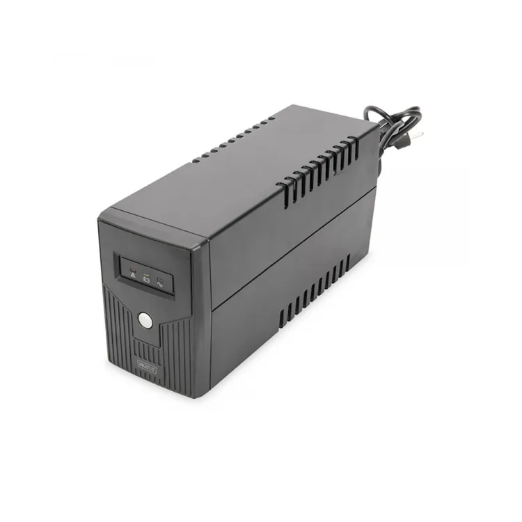 Digitus UPS Line-Interactive 600VA/360W 12V/7Ah x1 battery,2x CEE 7/7 outlet,RJ-11,LED