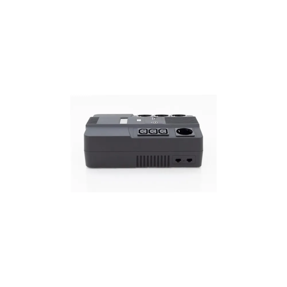 Digitus UPS All-in-One 800VA/480W, LED 12V/9Ah x1, 4x CEE 7/7,3x IEC C13, USB, RJ45
