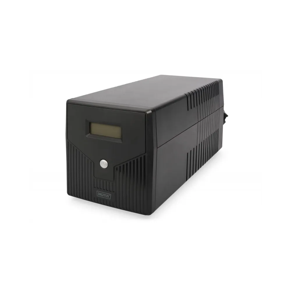 Digitus UPS Line-Interactive 1000VA/600W 12V/7Ah x2 battery,4x CEE 7/7,USB,RS232,RJ45,LCD