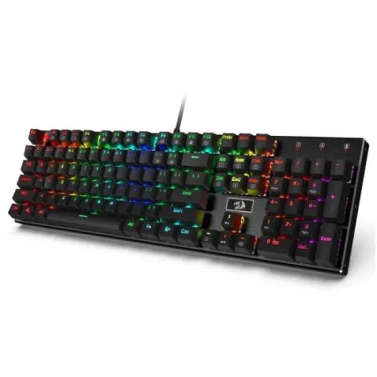 Redragon Tastatura Devarajas K556RGB Mechanical Gaming Keyboard, Brown Switches - Black