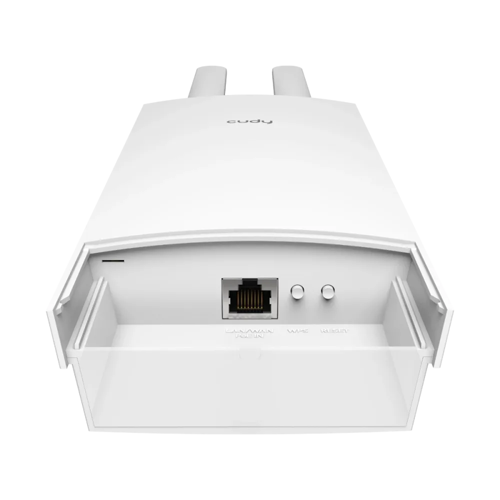 CUDY Range Extender RE1200 Outdoor 1.0, AC1200 (WiFi 5), dual-band, do 1.2Gbps, Mesh, 1x Fast Ethernet, PoE, IP65