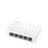 CUDY Switch FS105D, 5x 10/100Mbps RJ45 ports, unmanaged, plug-and-play, desktop/wall-mount
