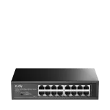 CUDY Switch FS1016, 16x 10/100Mbps RJ45 ports, unmanaged, plug-and-play, metal housing, rackmount