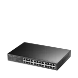 CUDY Switch FS1024, 24x 10/100Mbps RJ45 ports, unmanaged, plug-and-play, rackmount design, metal enclosure