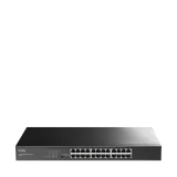 CUDY Switch GS1024L, 24x 10/100/1000Mbps RJ45 ports, unmanaged, plug-and-play, metal housing, rackmount