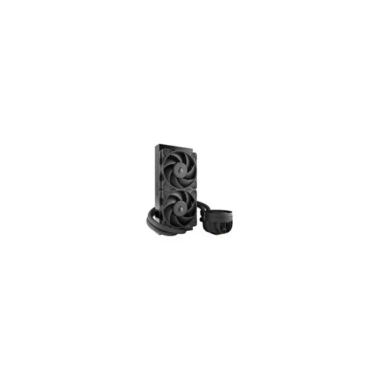 Liquid Freezer III Pro 240 BLACK (2 x120mm) (AM4, AM5, 1851, 1700) 800 – 2800 RPM, 2x ARCTIC P12 pro ventilatora