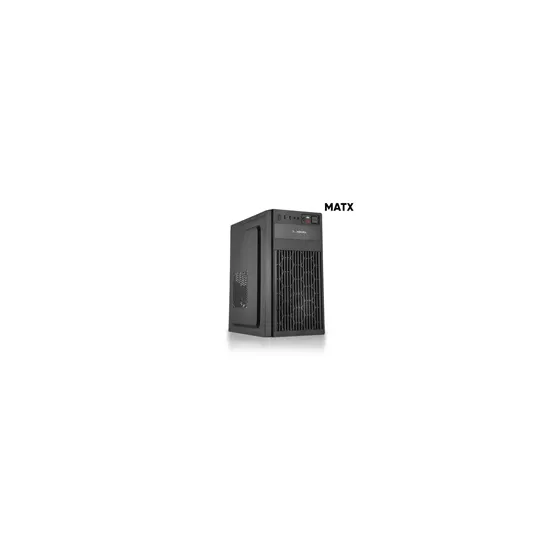 AZZURA COMPACTO 300, MB: mATX, PSU: Voltron 235 450W, 2 x USB 2.0, 1 x audio port, 1 x mikrofon port, 4 x 2,5 ( SSD slot), 1 x 5