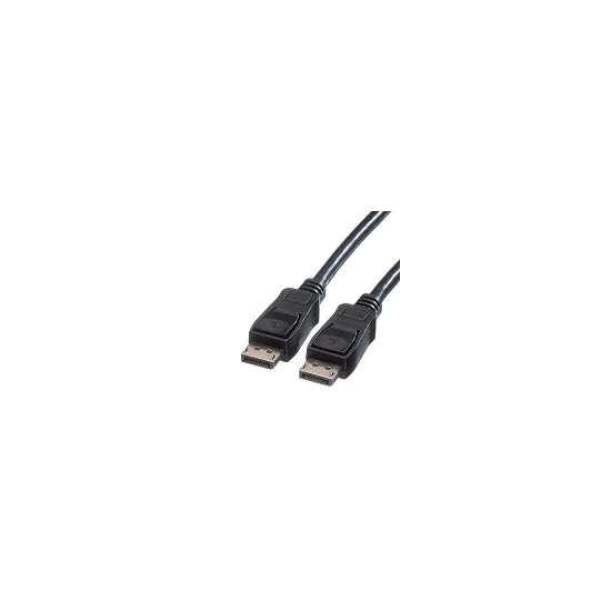 VALUE DisplayPort kabl, M/M, DPv1.2, 4096 x 2560 @60Hz (4K), 2m, crni