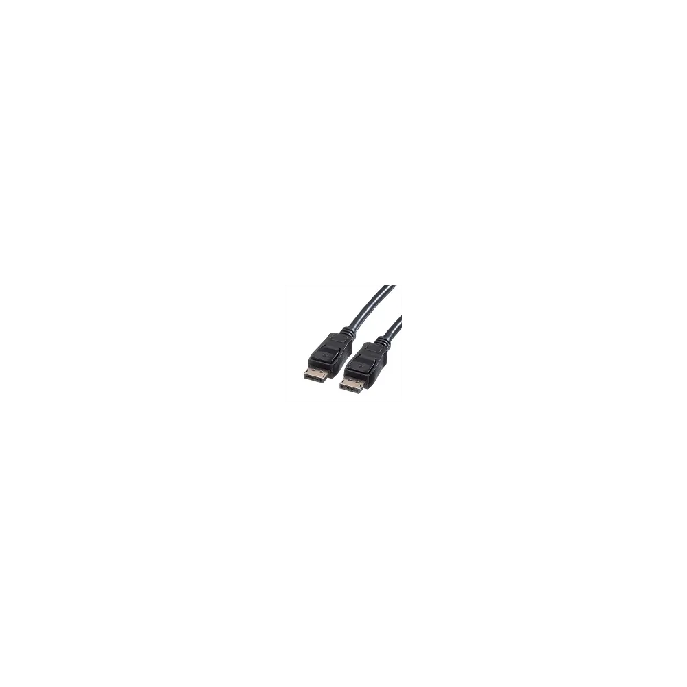 VALUE DisplayPort kabl, M/M, DPv1.2, 4096 x 2560 @60Hz (4K), 2m, crni