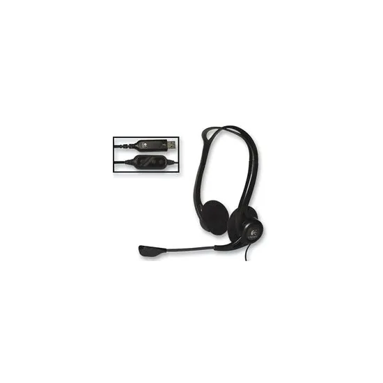 PC 960, usb stereo slusalice sa mikrofonom, Jacina: 111dB, mikrofon sa redukcijom buke, tip konekcije: USB, in line kontorla jac