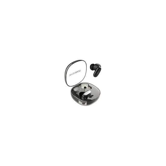 EarPump Jewel Q3 BLACK ANC + ENC | BT 5.4 | Velič. zvučnika: 2 x 10mm | Vrijeme punjenja: 1,5 sati za slušalice, 1,5-2 sati za k