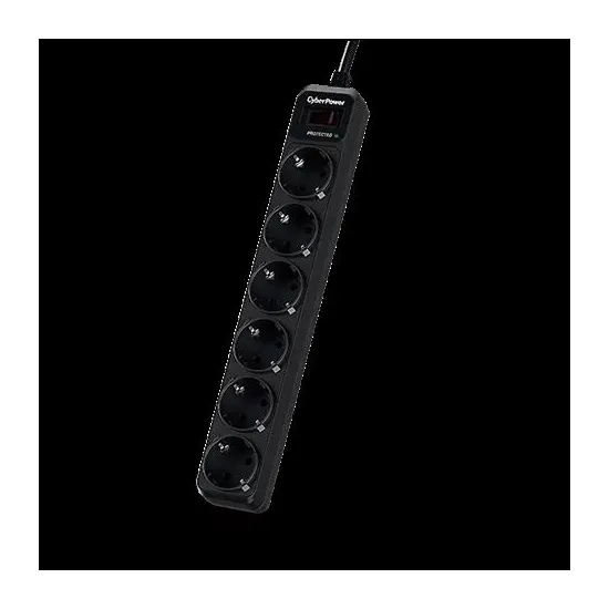 CyberPower produžni kabl sa prenaponskom zaštitom,B0620SC0,6xšuko/1,8m