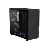 GIGABYTE AORUS C400 Gaming ATX Tower Case, Pre-installed 4 ARGB PWM fans, USB 3.0 x2, 40L, Black