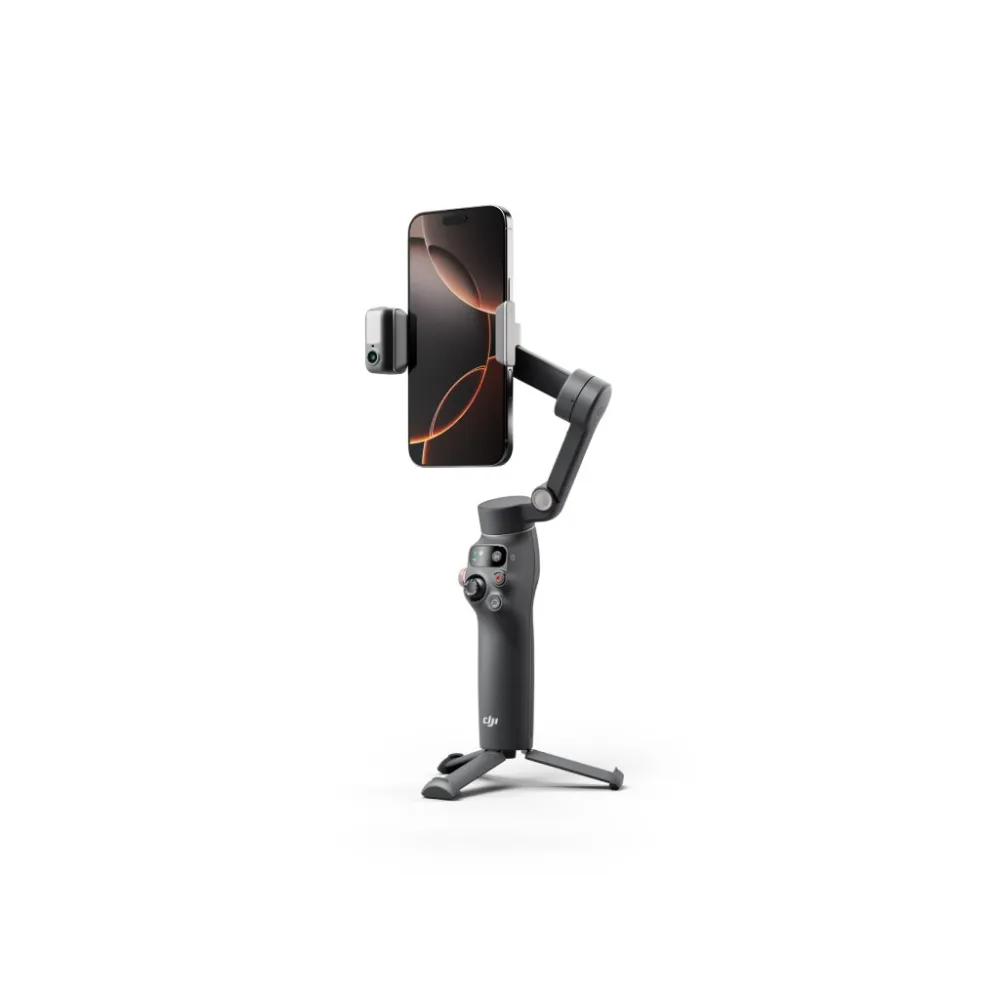 DJI OSMO MOBILE 8 Intelligent Tracking Phone Gimbal, Built-in Extension Rod & Tripod