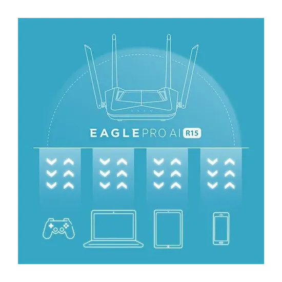 D-LINK EAGLE PRO AX1500 Smart Router R15