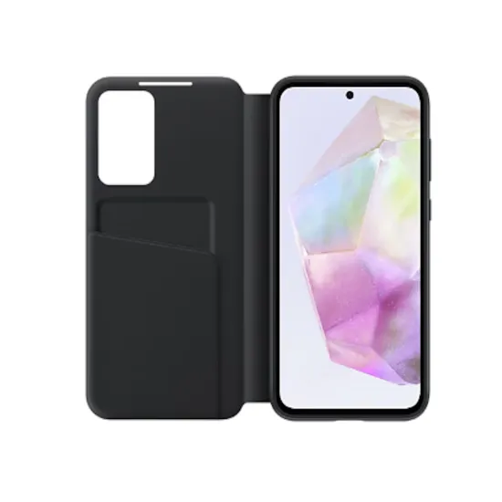 Samsung EF-ZA356CBEGWW Smart View Wallet Case A35 Black