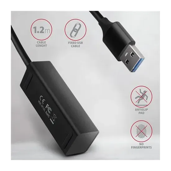 USB HUB Mini SS 4xUSB3.2, HUE-M1C, AXA