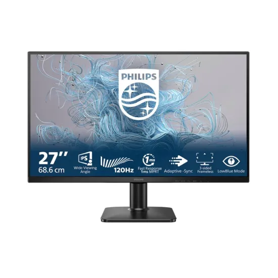 PHILIPS LED IPS Monitor 27E2N1110, 27 , 1920x1080, 120Hz, 1500:1, 1 ms, VGA/HDMI, Anti-Glare, 3H