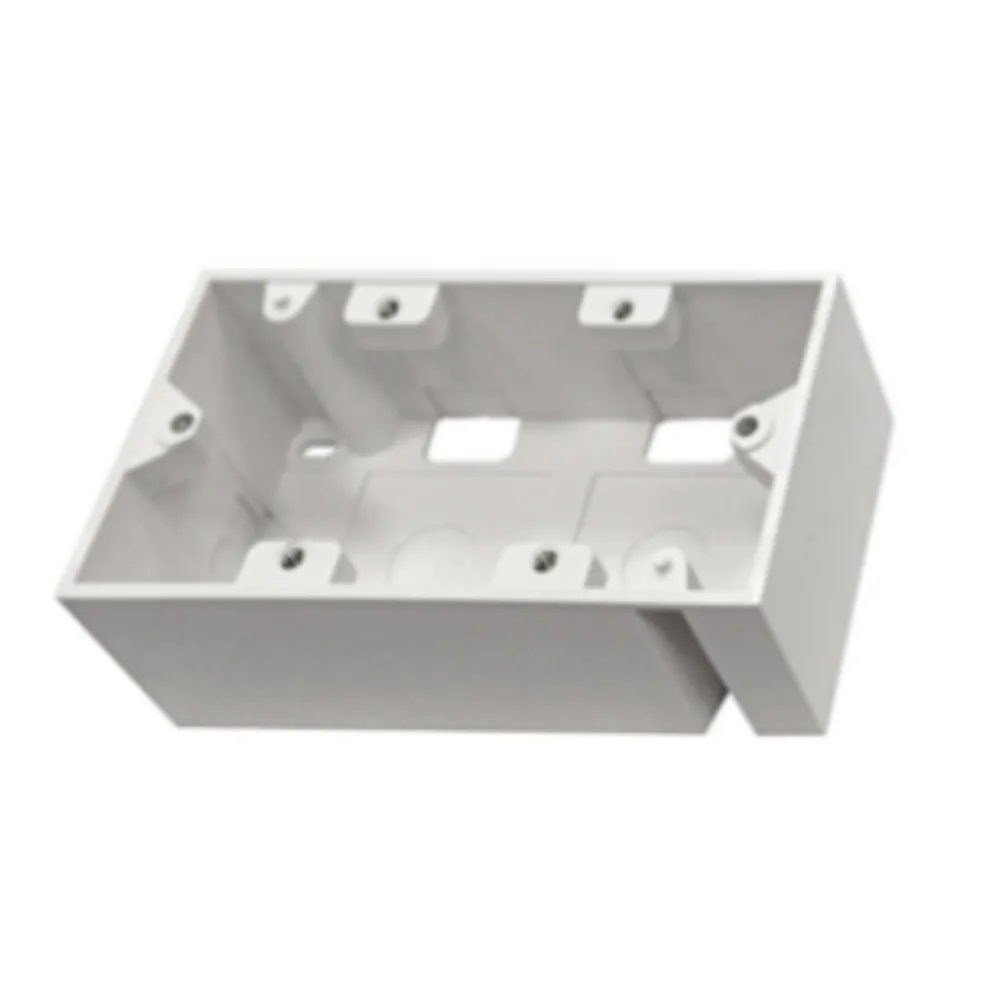 Schrack TOOLLESS LINE-45x45, nazidna kutija 4M, za utičnice, 81x148x42mm