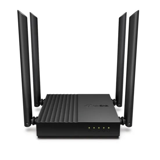 TP-LINK ARCHER C64 AC1200 Wireless MU-MIMO WiFi Router/AP, 1.2 GHz CPU, WPS