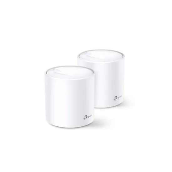 TP-LINK DECO X60(2-PACK) AX3000 Whole Home Mesh Wi-Fi 6 System up to 460 m2