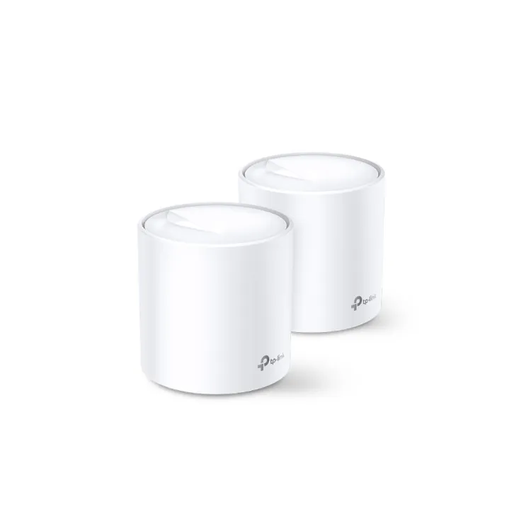 TP-LINK DECO X60(2-PACK) AX3000 Whole Home Mesh Wi-Fi 6 System up to 460 m2