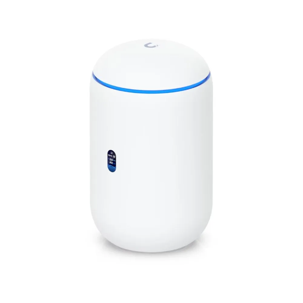 UBIQUITI Dream Router 7 Desktop 10G Cloud Gateway WiFi 7,PoE switch, 3x 2.5G LAN ports, 64GB microSD