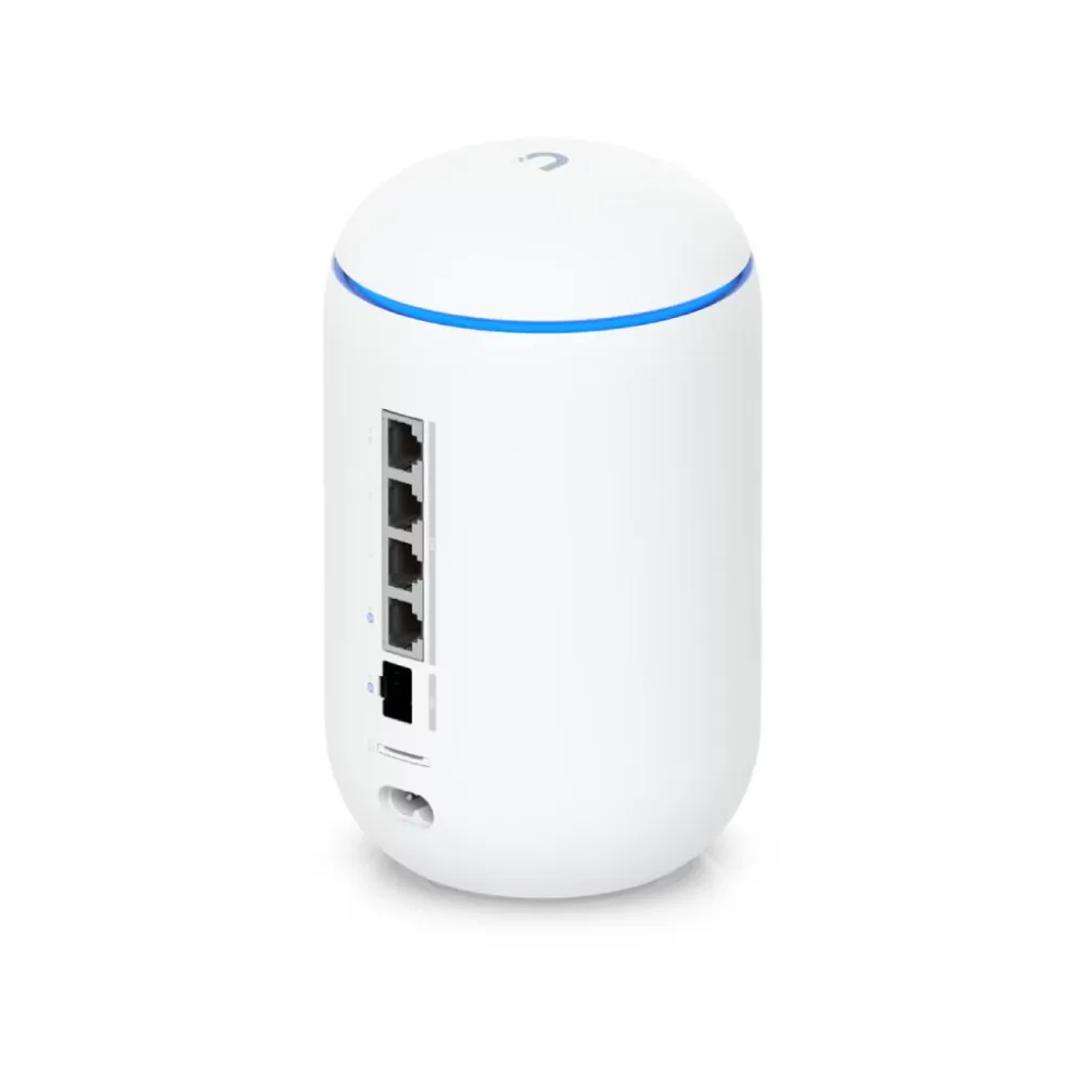 UBIQUITI Dream Router 7 Desktop 10G Cloud Gateway WiFi 7,PoE switch, 3x 2.5G LAN ports, 64GB microSD