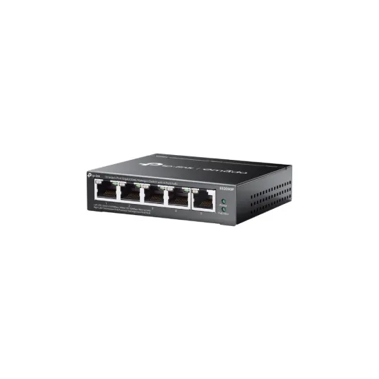 TP-LINK ES205GP Omada 5-Port Gigabit Easy Managed Switch with 4-Port PoE+, 65W Power Budget