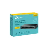 TP-LINK LS109P 9-Port 10/100Mbps Desktop Switch with 8-Port PoE+, 63 W PoE Budget, Up to 250 m