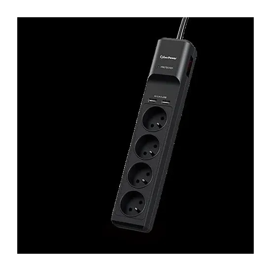 CyberPower produžni kabl prenapon.zaštita P0420SUD0 4xšuko/2xUSBc/1,8m