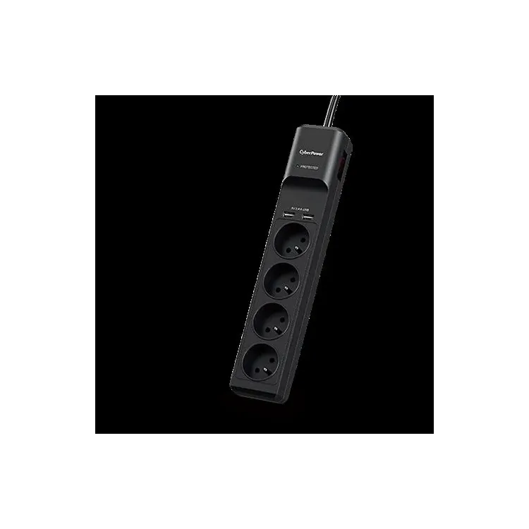 CyberPower produžni kabl prenapon.zaštita P0420SUD0 4xšuko/2xUSBc/1,8m