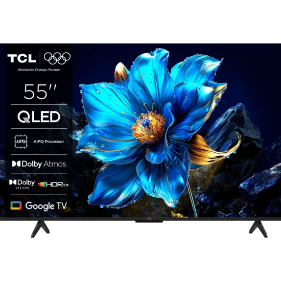 TCL 55P7K QLED TV 55 ultra HD, Google TV smart, AiPQ processor, Dolby Atmos,slim dizajn(bez okvira)