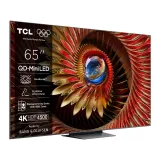 TCL 65C8K QD-mini LED TV 65 , Google TV OS, refresh rate 144Hz, Bang&Olufsen audio, ZeroBorder