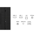TCL 65C8K QD-mini LED TV 65 , Google TV OS, refresh rate 144Hz, Bang&Olufsen audio, ZeroBorder