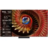 TCL 65C8K QD-mini LED TV 65 , Google TV OS, refresh rate 144Hz, Bang&Olufsen audio, ZeroBorder