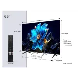 TCL 65P7K QLED TV 65 ultra HD, Google TV smart, AiPQ processor, Dolby Atmos,slim dizajn(bez okvira)
